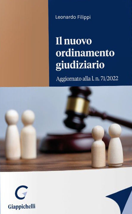 Könyv nuovo ordinamento giudiziario Leonardo Filippi