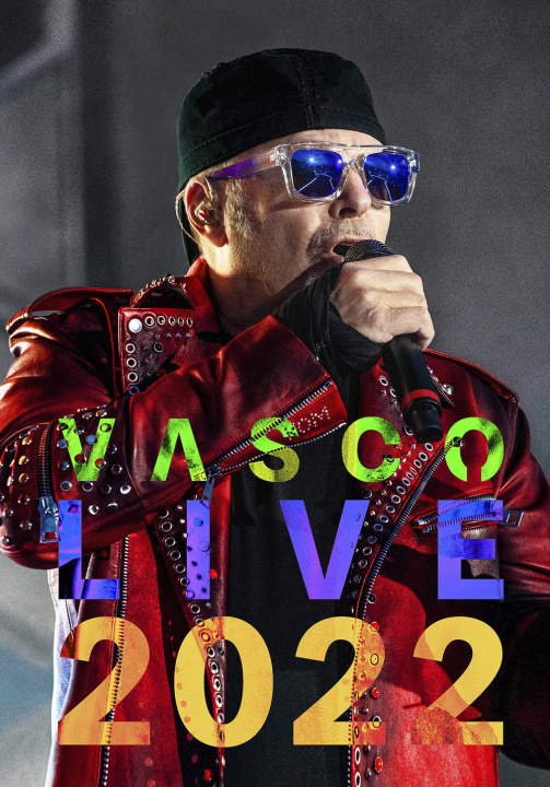Kniha Vasco live 2022 Vasco Rossi