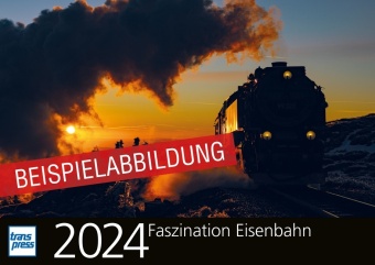 Calendar/Diary Faszination Eisenbahn 2024 