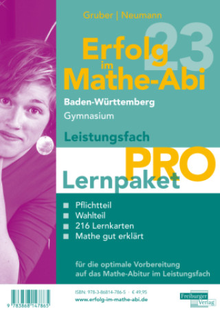 Kniha Erfolg im Mathe-Abi 2023 Lernpaket Leistungsfach 'Pro' Baden-Württemberg Gymnasium, 4 Teile Helmut Gruber