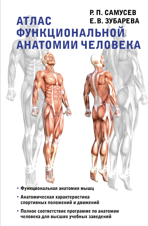 Kniha Атлас функциональной анатомии человека Е.В. Зубарева