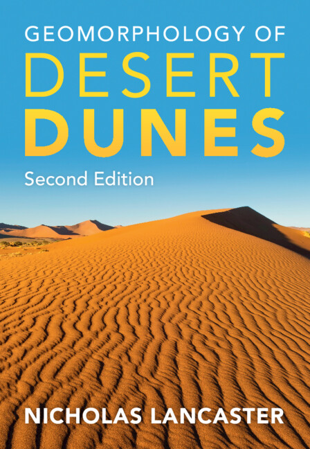 Carte Geomorphology of Desert Dunes Nicholas Lancaster