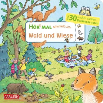 Kniha Hör mal (Soundbuch): Wimmelbuch: Wald und Wiese Julia Hofmann