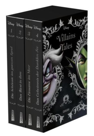 Könyv Disney. Villains: Villain Tales. Taschenbuch-Schuber. Enthält die Geschichten »Die Schönste im ganzen Land«, »Das Biest in ihm«, »Die Einsame im Meer« Walt Disney