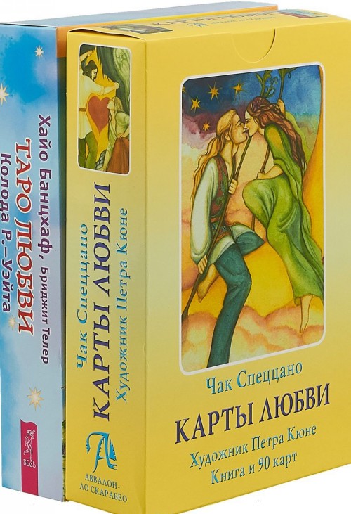 Kniha Карты любви (книга+ набор из 90 карт). Хайо Банцхаф