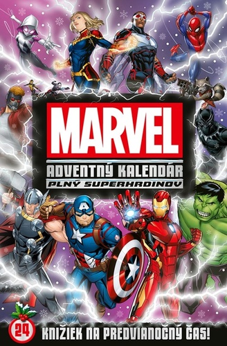 Knjiga Marvel Adventný kalendár plný superhrdinov 
