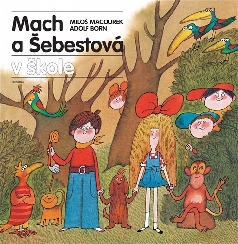Knjiga Mach a Šebestová v škole Miloš Macourek
