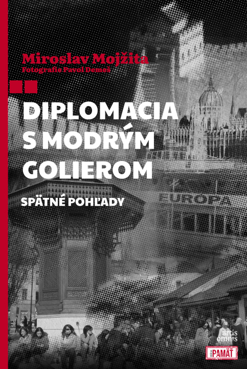Kniha Diplomacia s modrým golierom Miroslav Mojžita