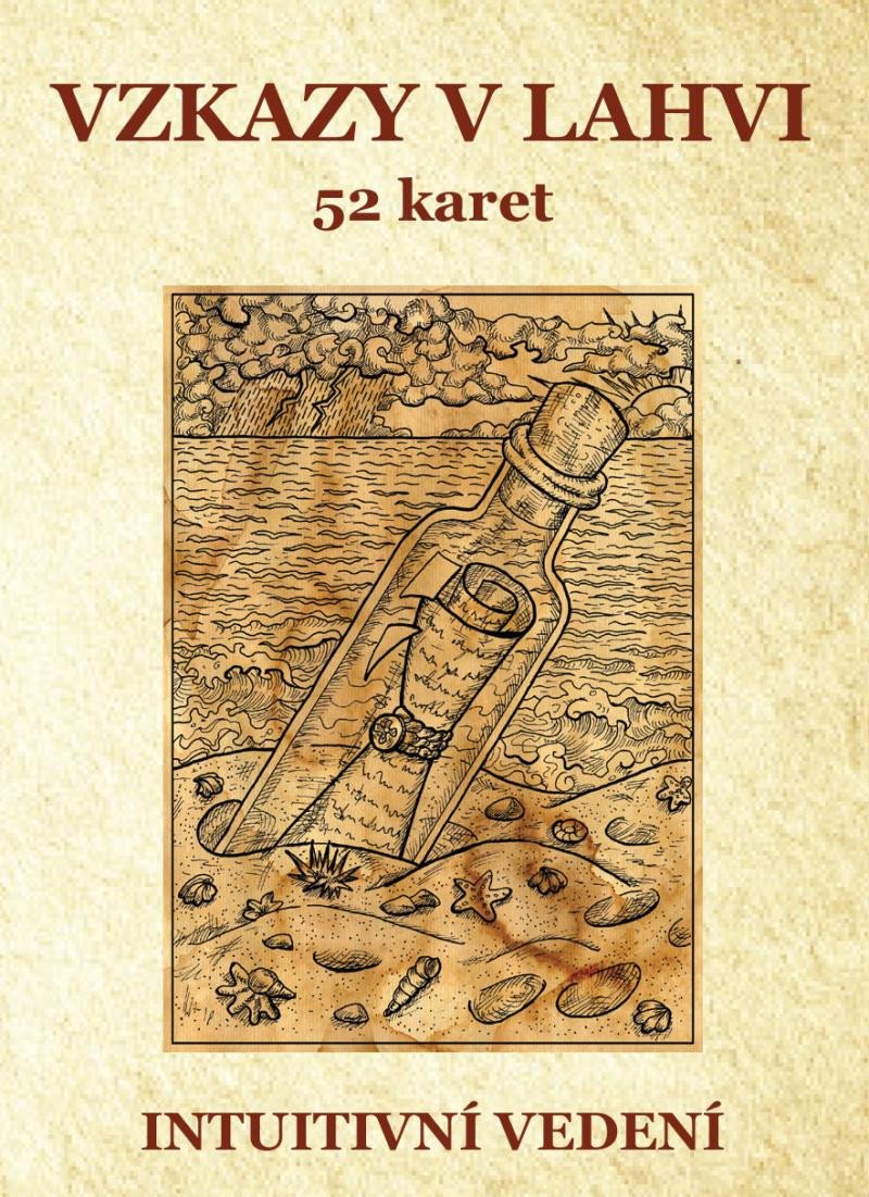 Tiskovina Vzkazy v lahvi (52 karet) Veronika Kovářová