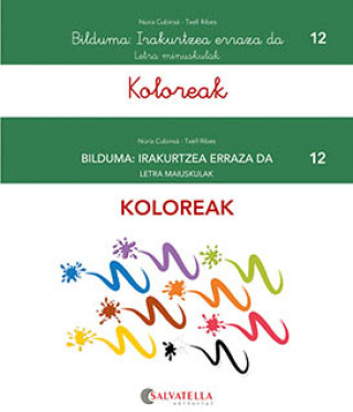 Knjiga Koloreak NURIA CUBINSA