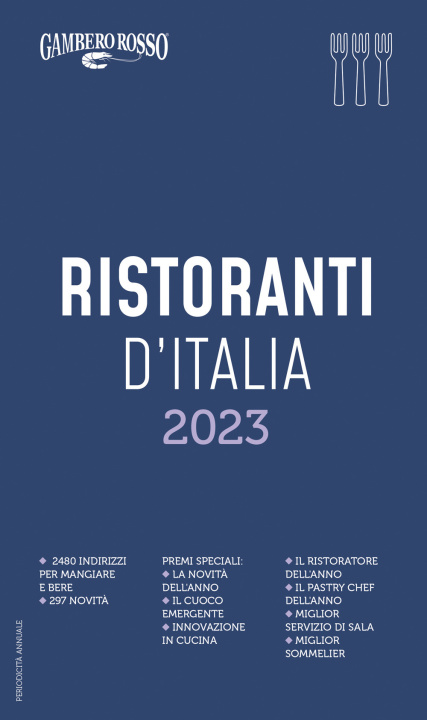 Carte Ristoranti d'Italia del Gambero Rosso 2023 