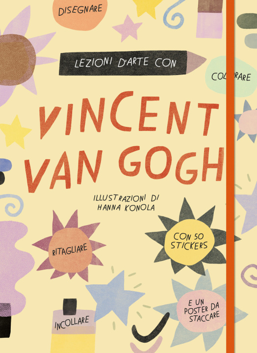 Kniha Lezioni d'arte con Vincent Van Gogh Katie Cotton