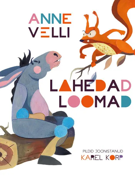 Knjiga Lahedad loomad Anne Velli