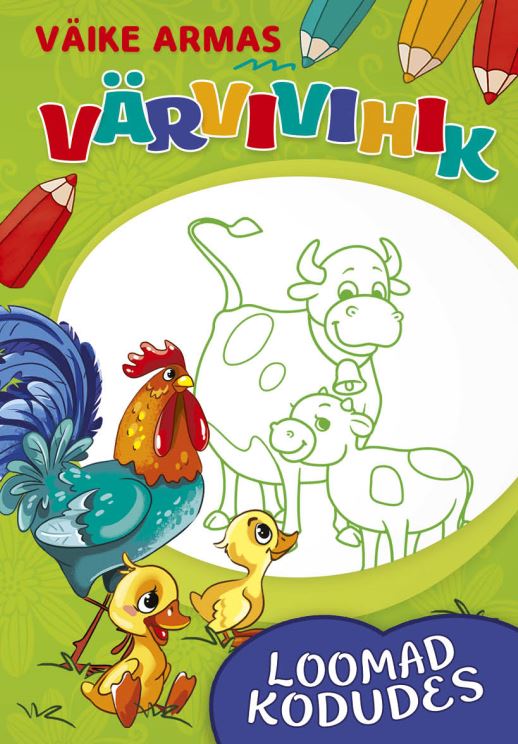 Libro Loomad kodudes. väike armas värvivihik 