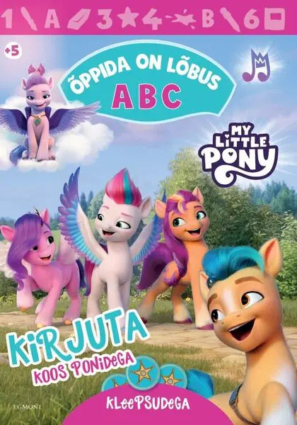 Knjiga My little pony. õppida on lõbus abc 