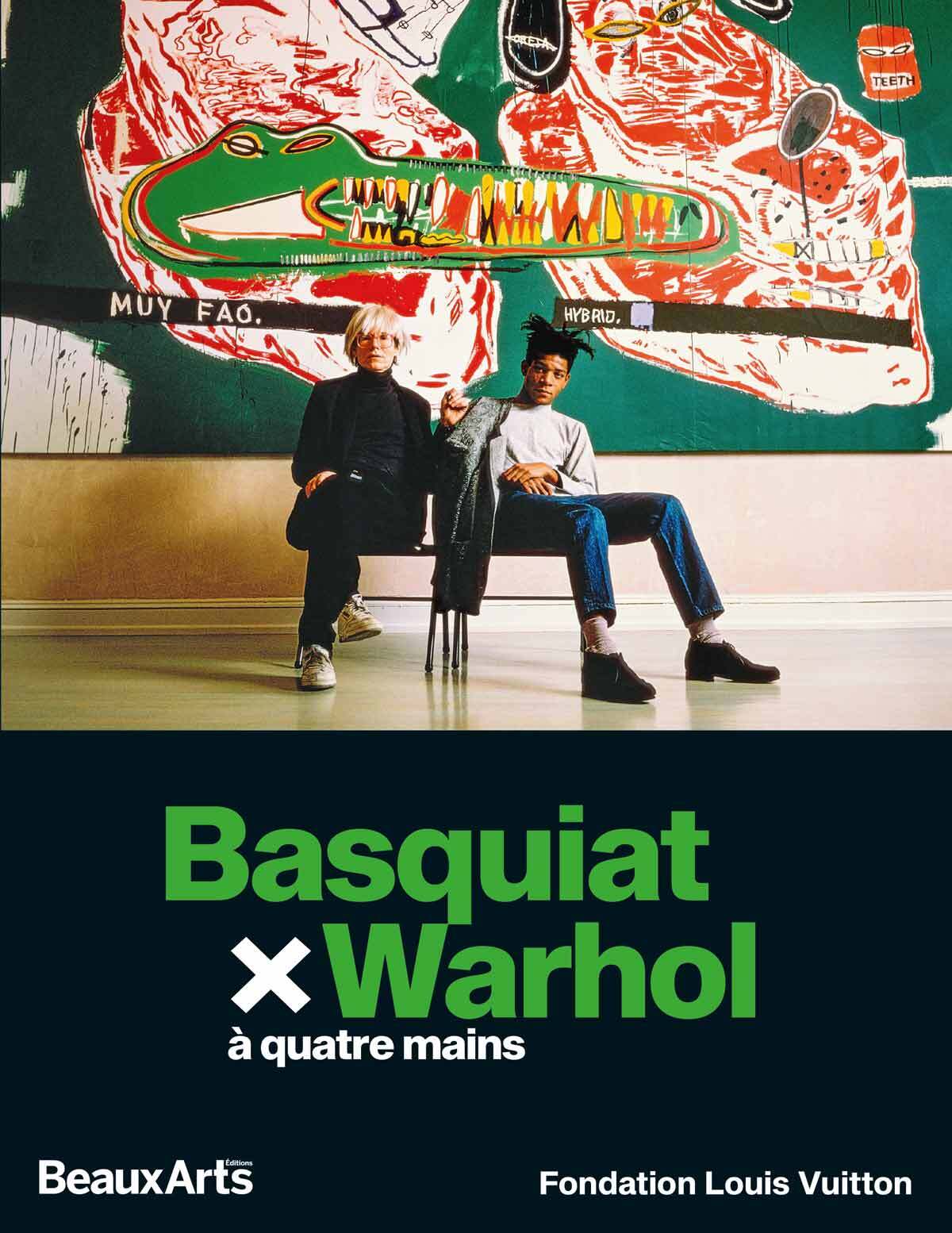 Книга Basquiat x Warhol, à quatre mains 