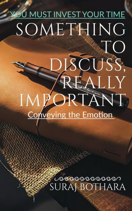 Knjiga SOMETHING TO DISCUSS, REALLY IMPORTANT Suraj Bothara