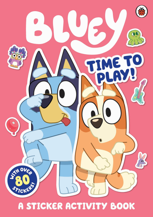 Book Bluey: Time to Play Sticker Activity 