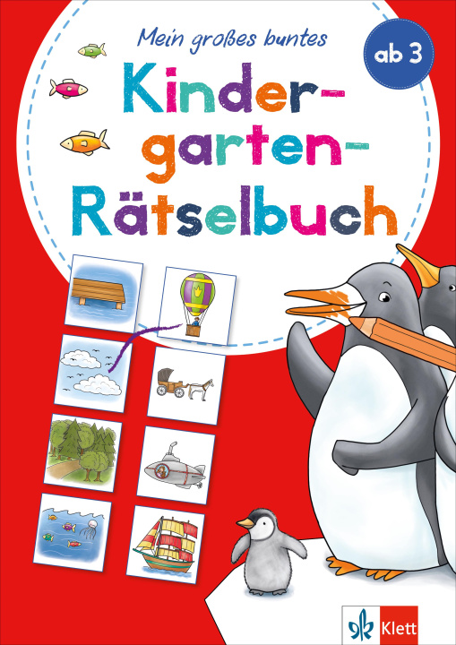Kniha Klett Mein großes buntes Kindergarten-Rätselbuch 