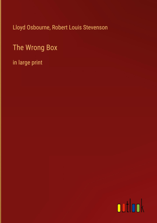 Knjiga The Wrong Box Robert Louis Stevenson