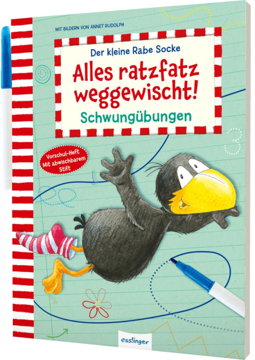 Kniha Der kleine Rabe Socke: Alles ratzfatz weggewischt! 