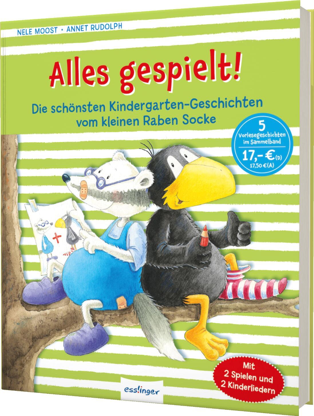 Kniha Der kleine Rabe Socke: Alles gespielt! Annet Rudolph