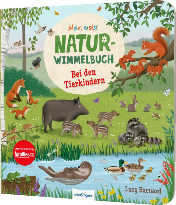 Kniha Mein erstes Natur-Wimmelbuch: Bei den Tierkindern Lucy Barnard