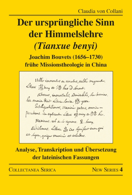 E-kniha Der ursprungliche Sinn der Himmelslehre (Tianxue benyi) Claudia von Collani
