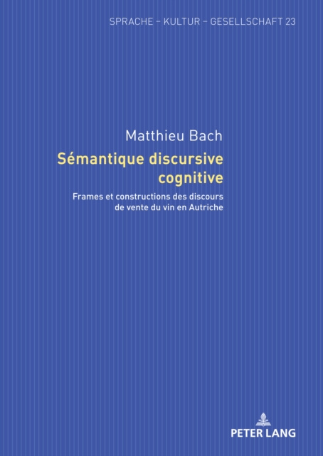 E-kniha Semantique discursive cognitive Bach Matthieu Bach