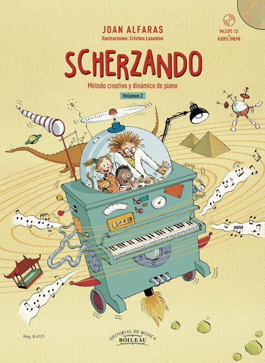 Kniha Scherzando metodo creativo y dinamico JOAN ALFARAS
