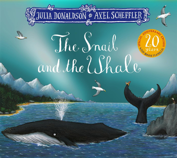 Carte Snail and the Whale 20th Anniversary Edition Axel Scheffler