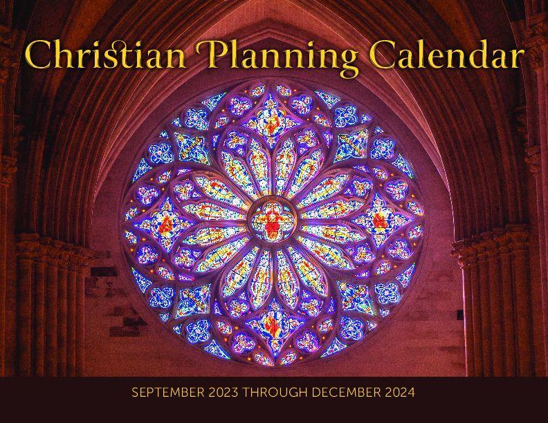 Kniha 2024 Christian Planning Calendar 
