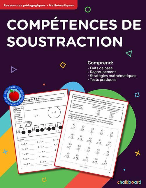 Book Compétences de Soustraction Anne-Marie Blouin
