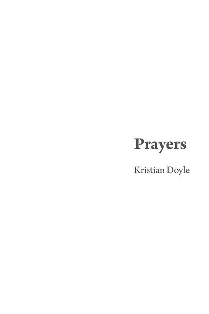 Knjiga Prayers Kristian Doyle