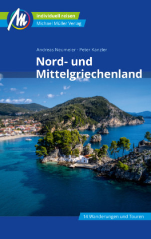 Carte Nord- und Mittelgriechenland Reiseführer Michael Müller Verlag Peter Kanzler