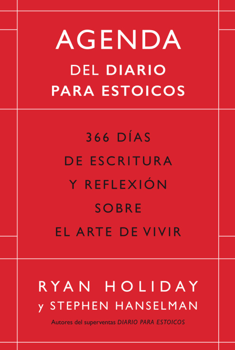 Kniha Diario Para Estoicos - Agenda Red Edition (Daily Stoic Journal Spanish Edition) 