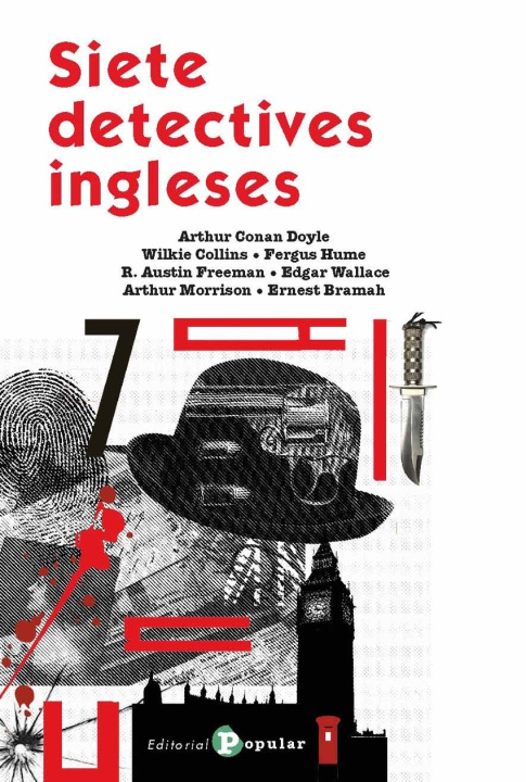Libro Siete detectives ingleses CONAN DOYLE