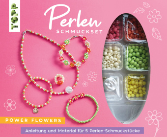 Hra/Hračka Perlen-Schmuckset - Power Flowers frechverlag