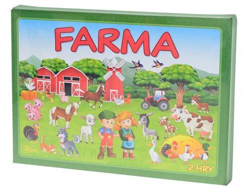 Játék Společenská hra Farma v krabičce 