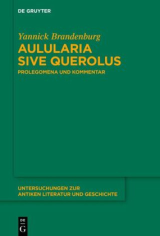 Книга Aulularia sive Querolus Yannick Brandenburg