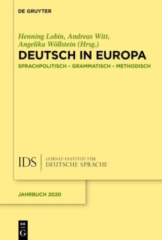 Kniha Deutsch in Europa Henning Lobin