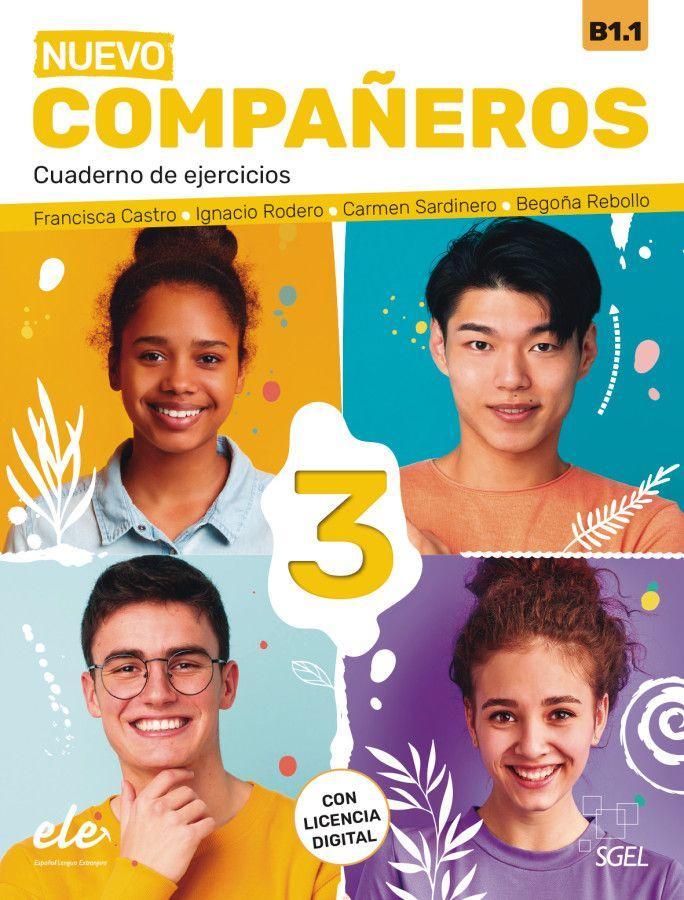 Kniha Nuevo Compañeros 3, m. 1 Buch, m. 1 Beilage Francisca Castro