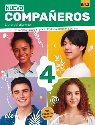 Kniha Nuevo Compañeros 4, m. 1 Buch, m. 1 Beilage Francisca Castro