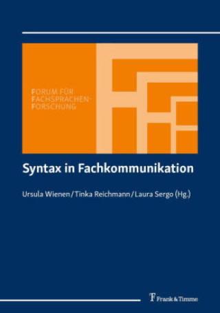 Buch Syntax in Fachkommunikation Ursula Wienen