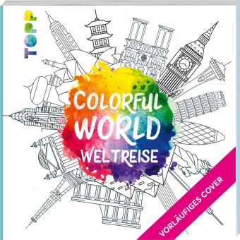 Carte Colorful World - Reise um die Welt frechverlag