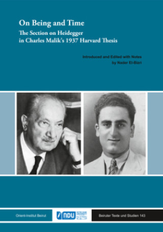 Libro On Being and Time Nader El-Bizri