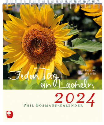 Kalendář/Diář Jeden Tag ein Lächeln 2024 Phil Bosmans