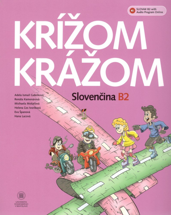 Kniha Krížom krážom Slovenčina B2 Adela Ismail Gabríková a kol.
