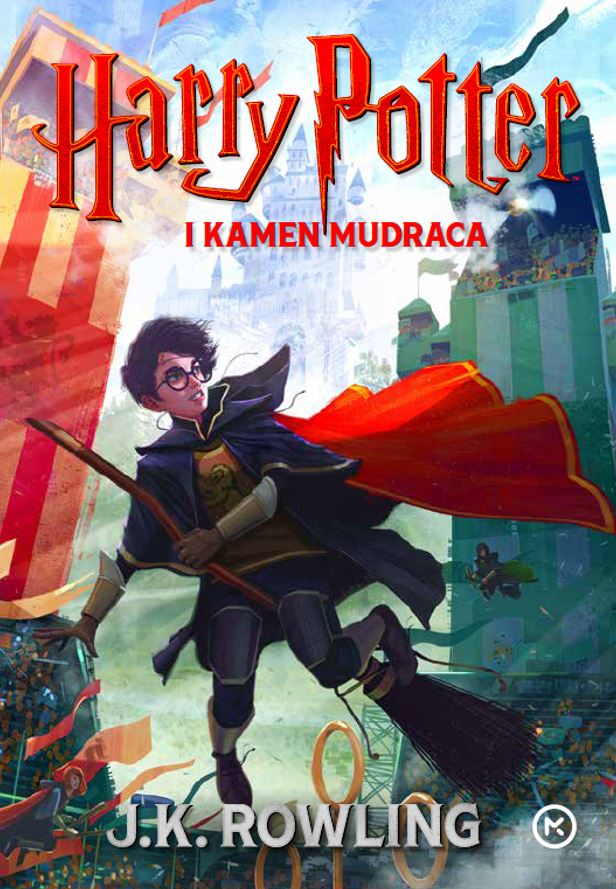 Książka Harry Potter i kamen mudraca Joanne K. Rowling