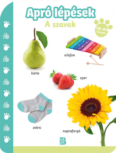 Книга Apró lépések - A szavak (18 - 24 hónap) 